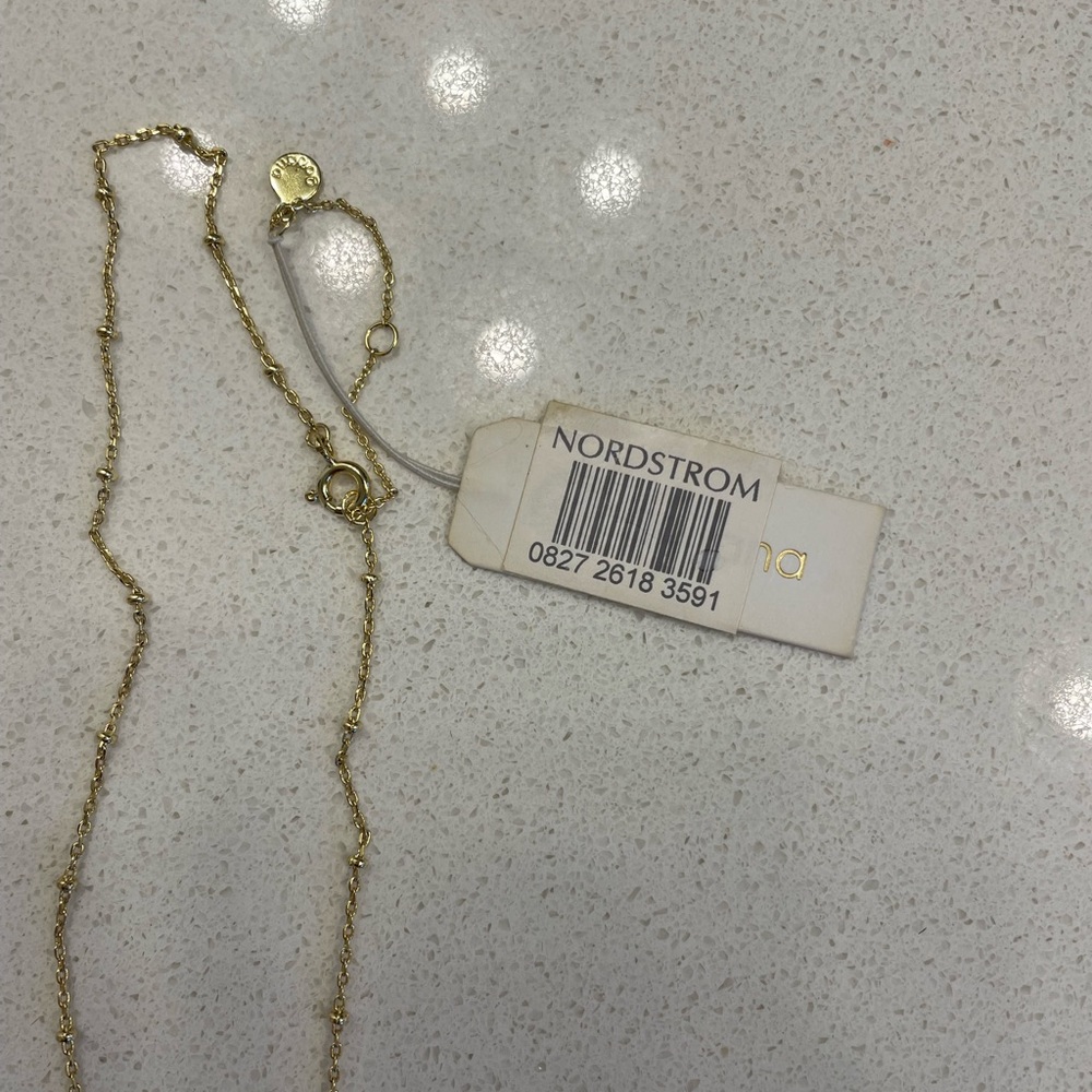 Never been worn gold Gorjana necklace from Nordstrom